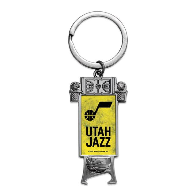 Utah Jazz Sculpted Bottle Opener Keychain