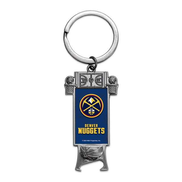 Denver Nuggets Sculpted Bottle Opener Keychain