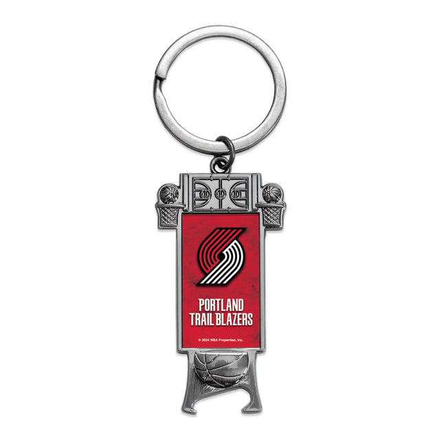 Portland Trail Blazers Sculpted Bottle Opener Keychain