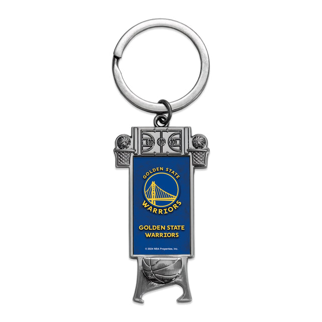 Golden State Warriors Sculpted Bottle Opener Keychain