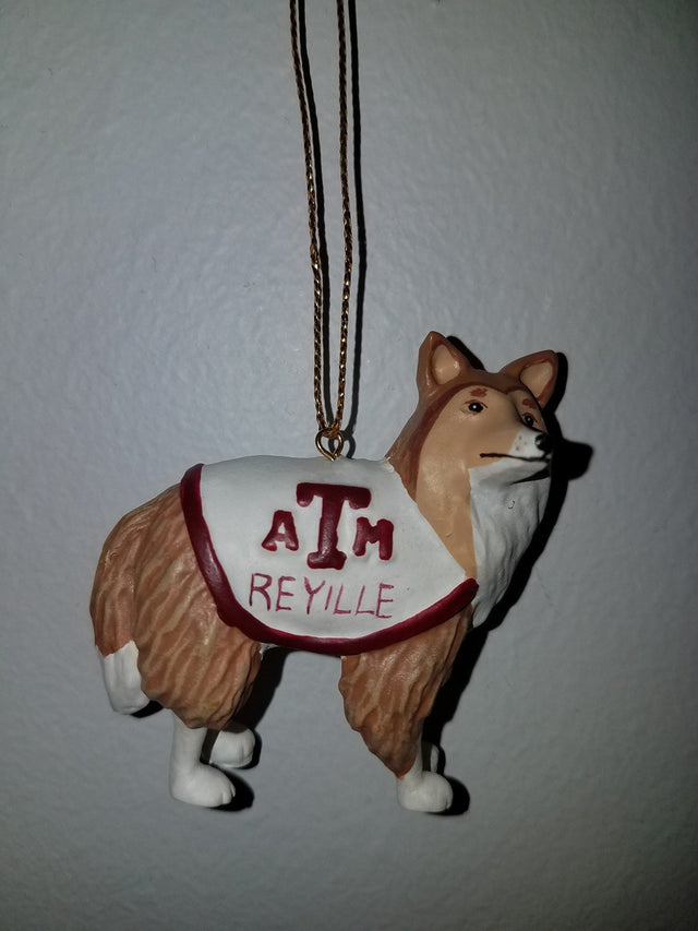 Adorno de mascota de los Aggies de Texas A&amp;M