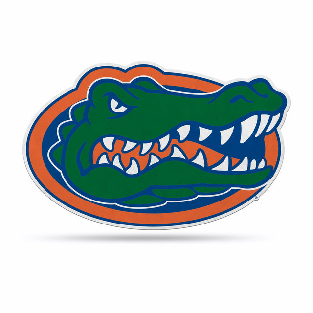 Diseño de logotipo recortado con forma de banderín de los Florida Gators