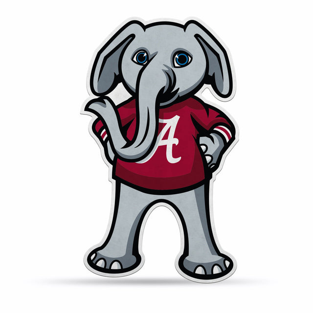 Diseño de mascota recortado con forma de banderín de Alabama Crimson Tide