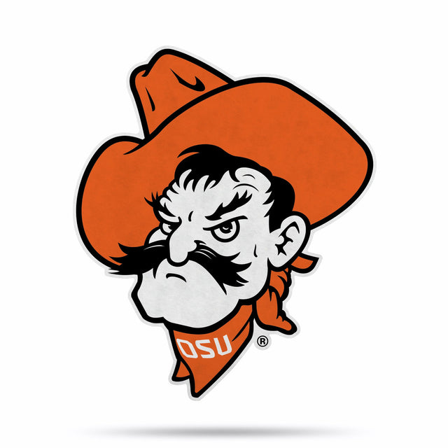 Diseño de mascota con forma de banderín de los Oklahoma State Cowboys