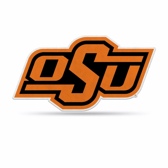 Diseño de logotipo recortado con forma de banderín de los Oklahoma State Cowboys