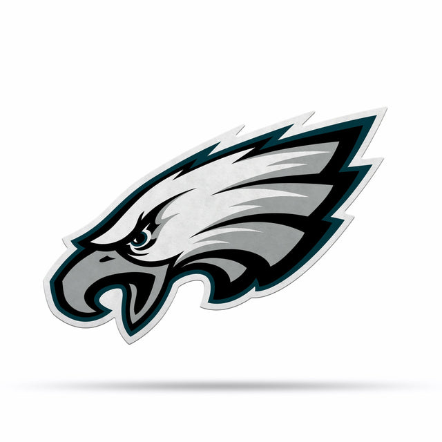 Diseño de logotipo recortado con forma de banderín de los Philadelphia Eagles