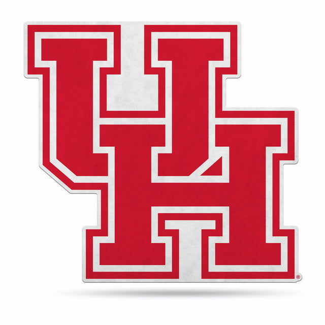 Diseño de logotipo recortado con forma de banderín de los Houston Cougars