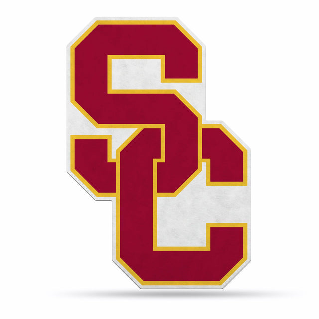 USC Trojans Pennant Shape Cut Logo Design