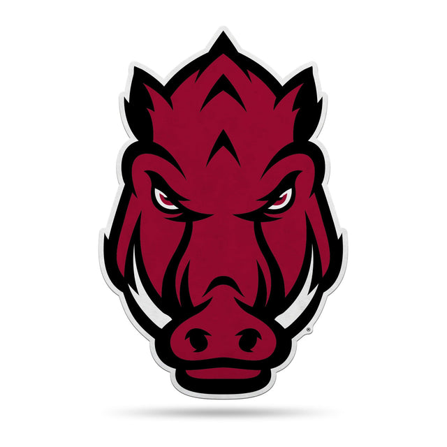 Diseño de mascota con forma de banderín de los Arkansas Razorbacks