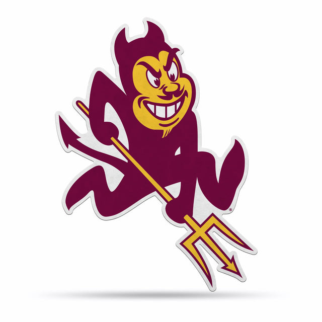 Diseño de mascota con forma de banderín de los Arizona State Sun Devils