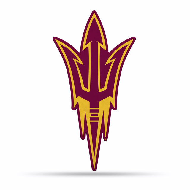 Diseño de logotipo recortado con forma de banderín de los Arizona State Sun Devils