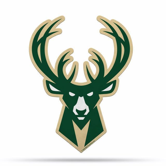 Milwaukee Bucks Pennant Shape Cut Logo Design