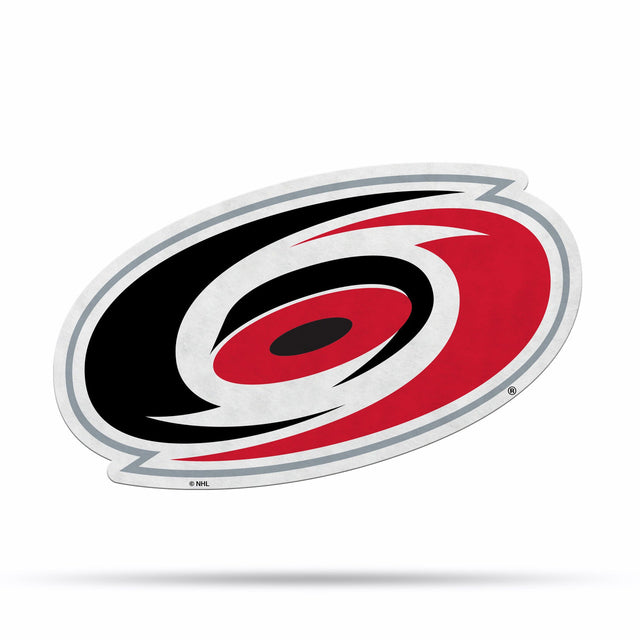 Diseño de logotipo recortado con forma de banderín de los Carolina Hurricanes