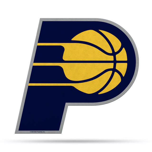 Indiana Pacers Pennant Shape Cut Logo Design