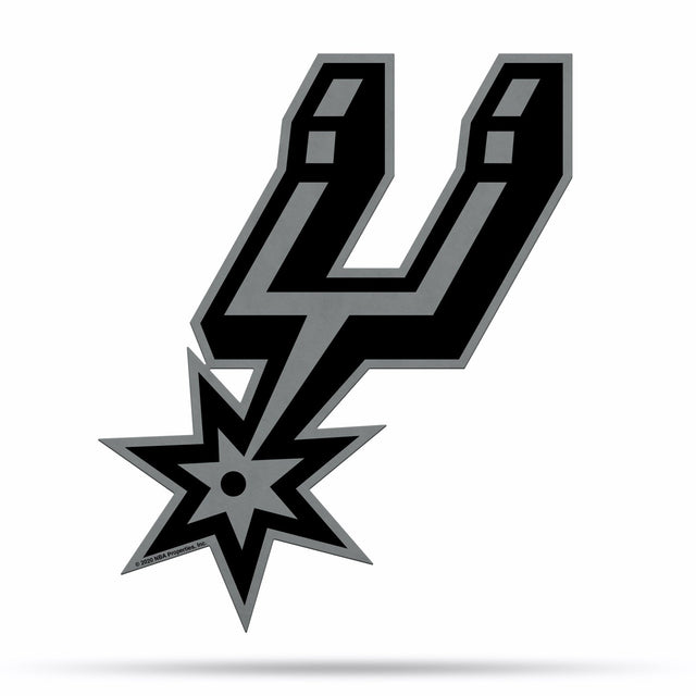 Diseño de logotipo recortado con forma de banderín de los San Antonio Spurs