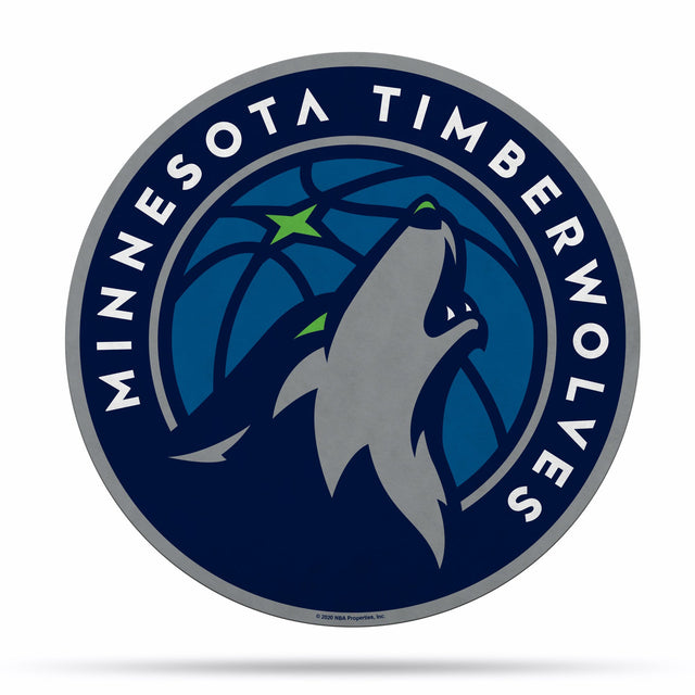 Minnesota Timberwolves Pennant Shape Cut Logo Design