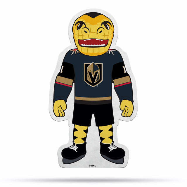 Diseño de mascota con forma de banderín de los Vegas Golden Knights