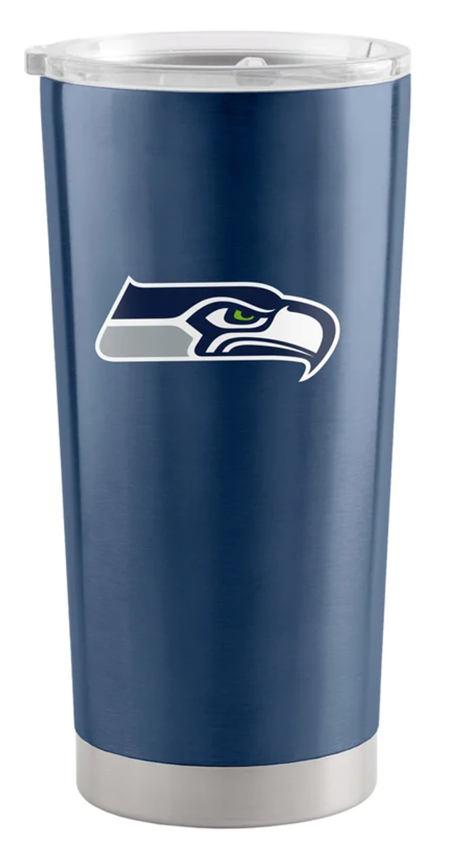 Vaso de viaje de acero inoxidable de 20 oz de los Seattle Seahawks