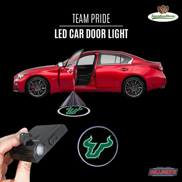 Luz LED para puerta de automóvil de los South Florida Bulls