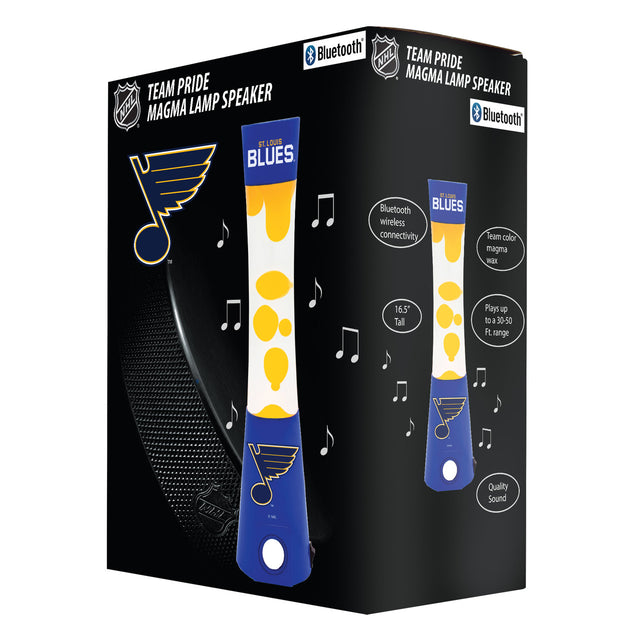 Lámpara Magma de St. Louis Blues: altavoz Bluetooth