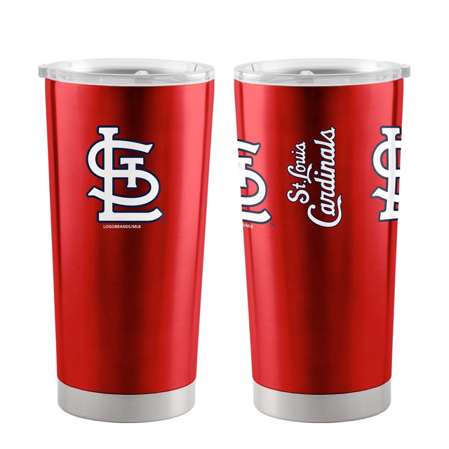 Vaso de viaje de acero inoxidable de 20 oz de los St. Louis Cardinals