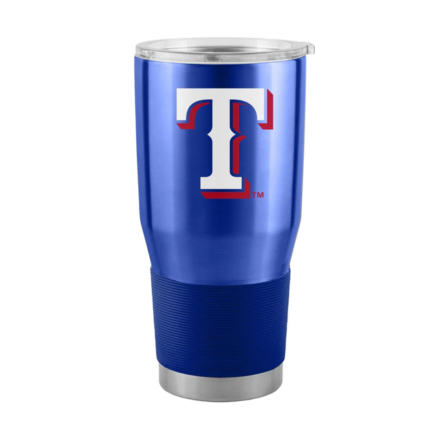 Vaso de viaje Texas Rangers de 30 oz de acero inoxidable