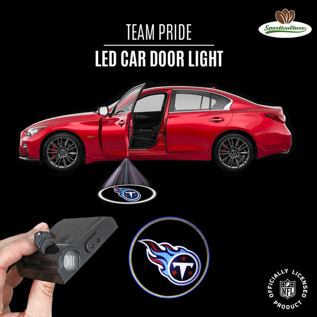 Luz LED para puerta de coche de Tennessee Titans