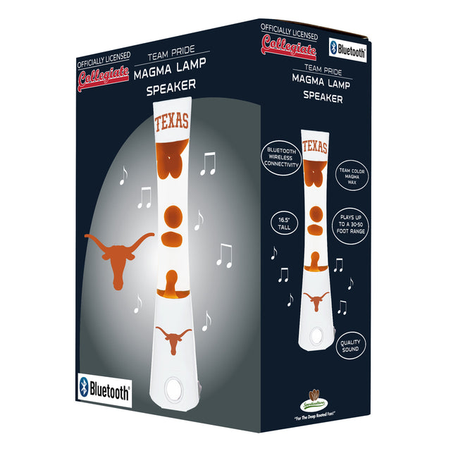 Lámpara de magma de Texas Longhorns: altavoz Bluetooth