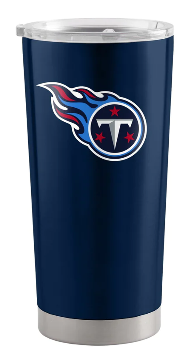 Vaso de viaje de acero inoxidable de 20 oz de Tennessee Titans