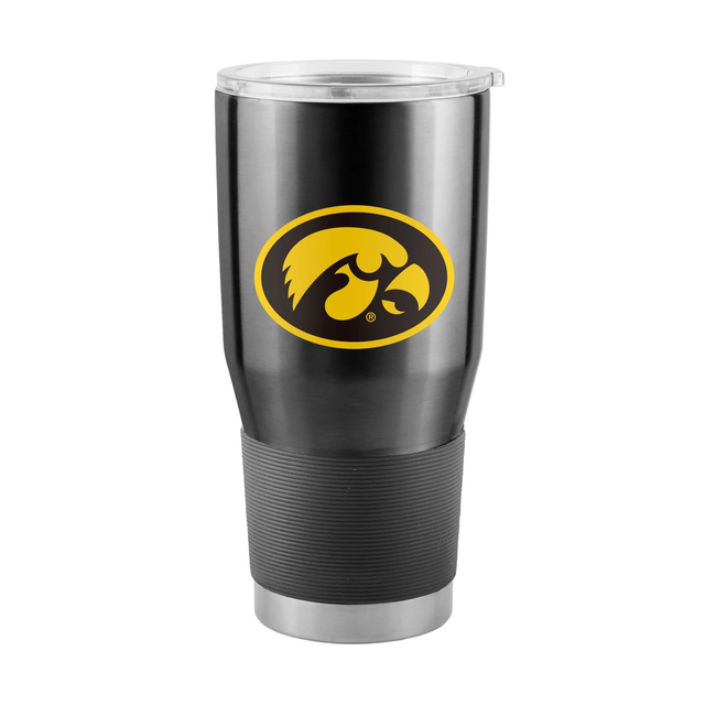 Vaso de viaje Iowa Hawkeyes de acero inoxidable de 30 oz