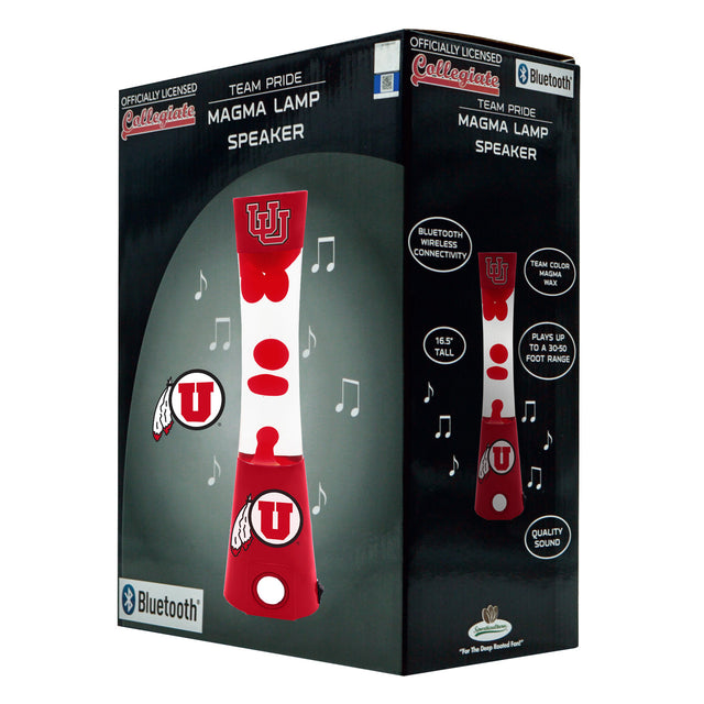 Utah Utes Magma Lamp - Bluetooth Speaker