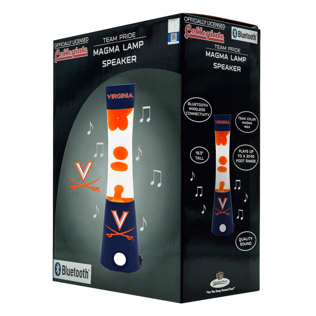 Lámpara de magma de Virginia Cavaliers: altavoz Bluetooth