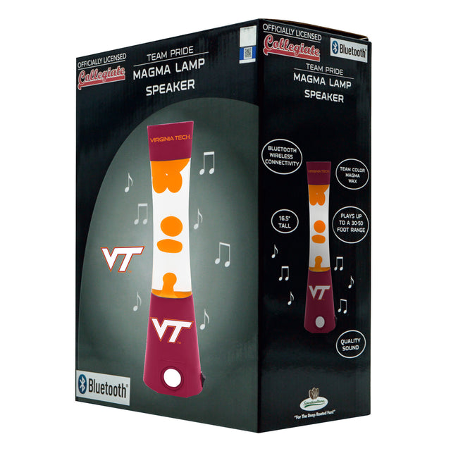 Virginia Tech Hokies Magma Lamp - Bluetooth Speaker