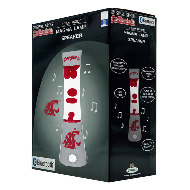 Washington State Cougars Magma Lamp - Bluetooth Speaker