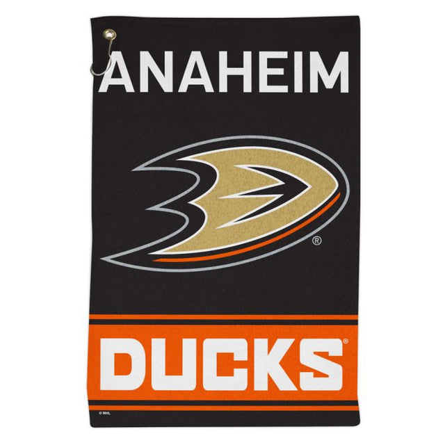 Toalla deportiva de 16 x 25 de los Anaheim Ducks