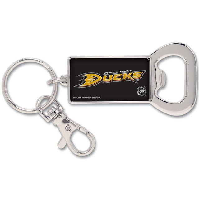 Anaheim Ducks Bottle Opener Key Ring Rectangle