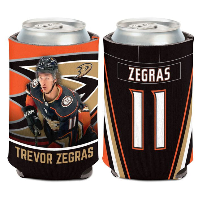 Enfriador de latas de 12 oz de los Anaheim Ducks de Trevor Zegras