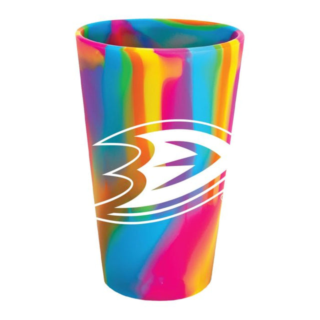 Vaso de pinta de silicona de 16 oz de Anaheim Ducks Fashion