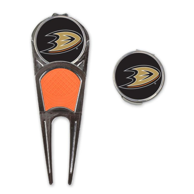 Combo de herramienta/marcador de golf/clip en forma de H de los Anaheim Ducks*