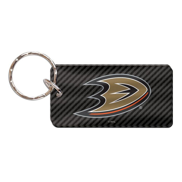 Llavero rectangular de los Anaheim Ducks