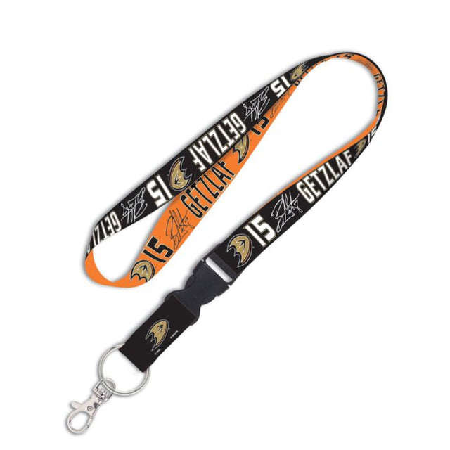 Anaheim Ducks Lanyard w/detachable buckle 1" Ryan Getzlaf