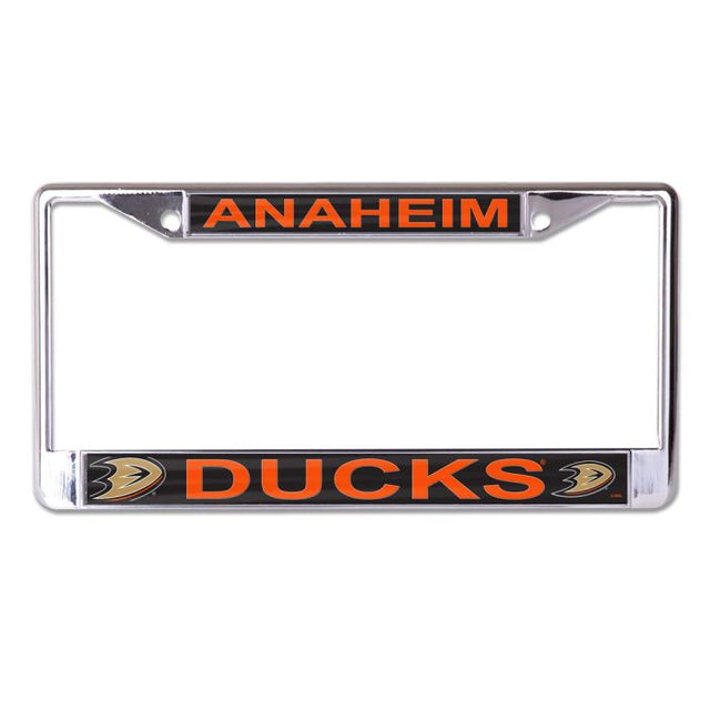 Anaheim Ducks Lic Plt Frame S/L Printed