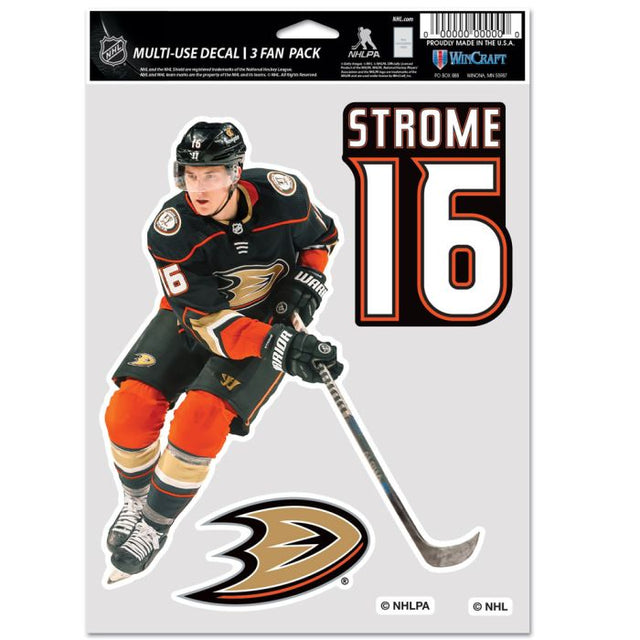 PAQUETE MULTIUSOS PARA 3 FANS DE LOS ANAHEIM DUCKS DE RYAN STROM