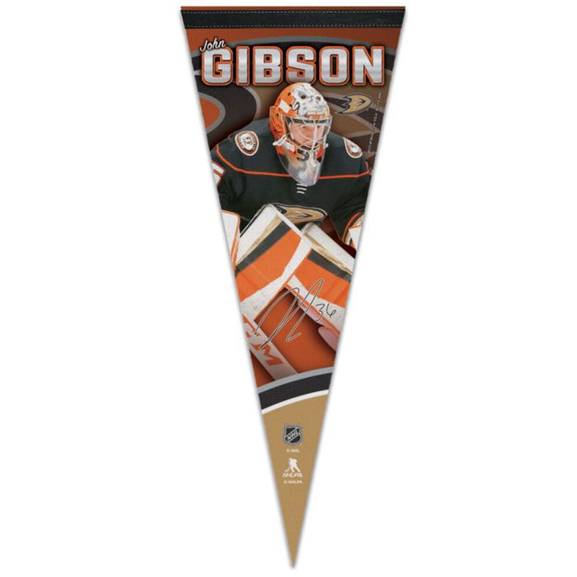 Anaheim Ducks Premium Pennant 12" x 30" John Gibson