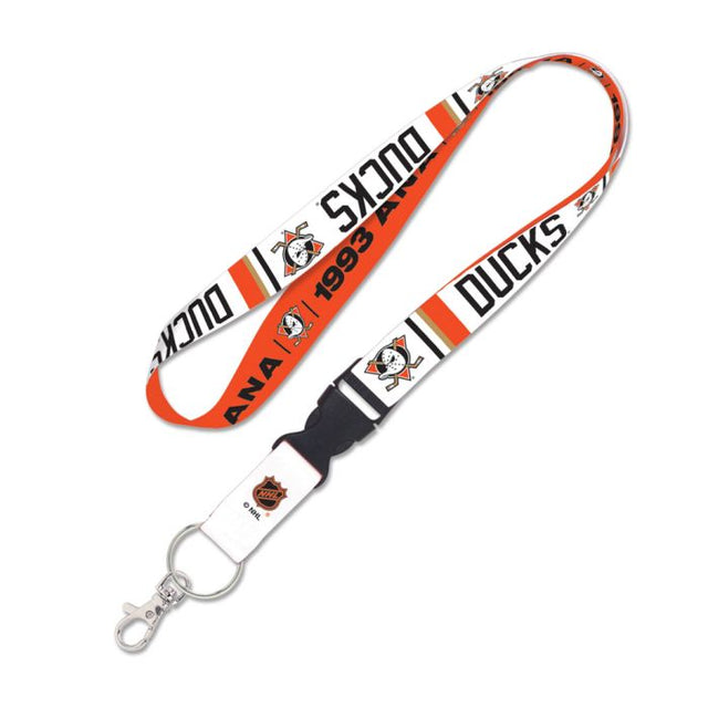 Anaheim Ducks Special Edition Lanyard w/detachable buckle 1"