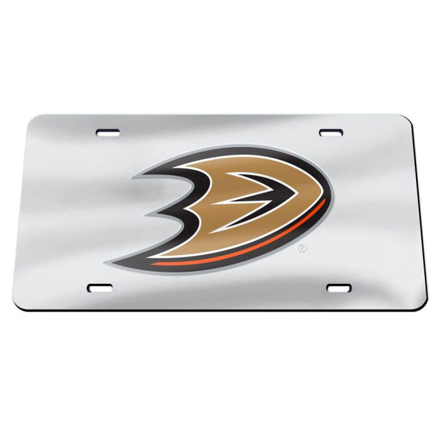 Placa de matrícula especial de acrílico de los Anaheim Ducks