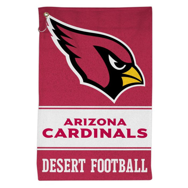 Toalla deportiva de 16 x 25 de los Arizona Cardinals