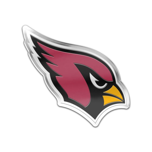 Insignia para automóvil de los Arizona Cardinals con color