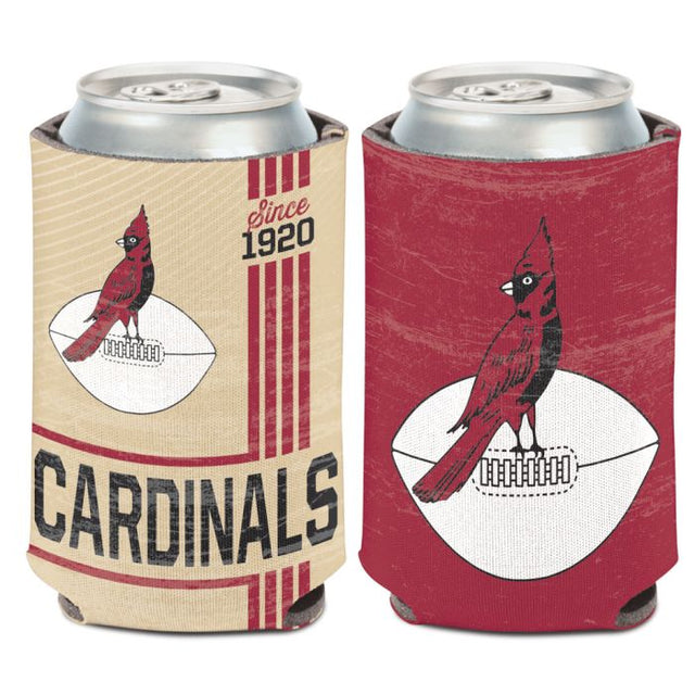Enfriador de lata vintage con logotipo clásico de Arizona Cardinals, 12 oz.