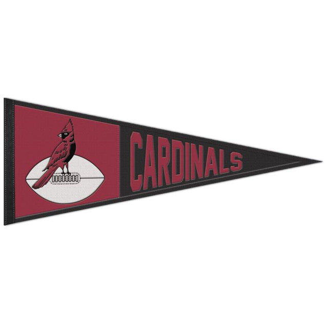 Banderín clásico de lana de los Cardenales de Arizona, 13" x 32"